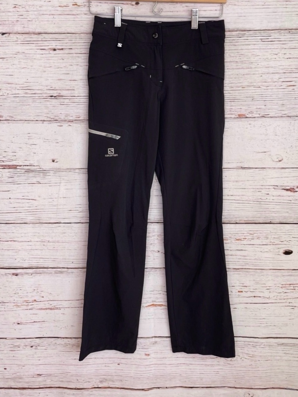 Salomon clima wind black hiking pants